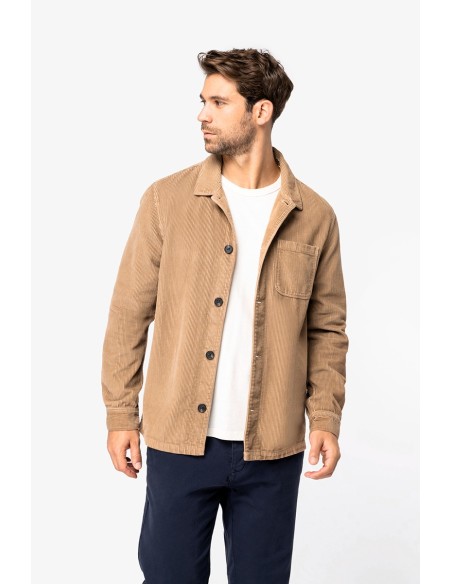 Veste écoresponsable en velours côtelé homme 