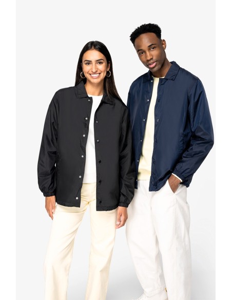 Veste écoresponsable coupe-vent unisexe