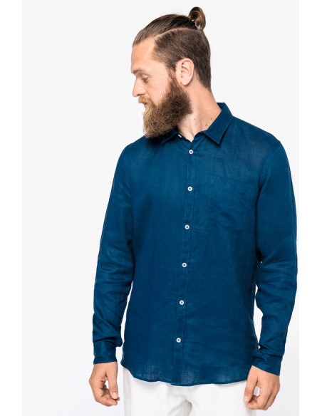 Chemise en lin homme