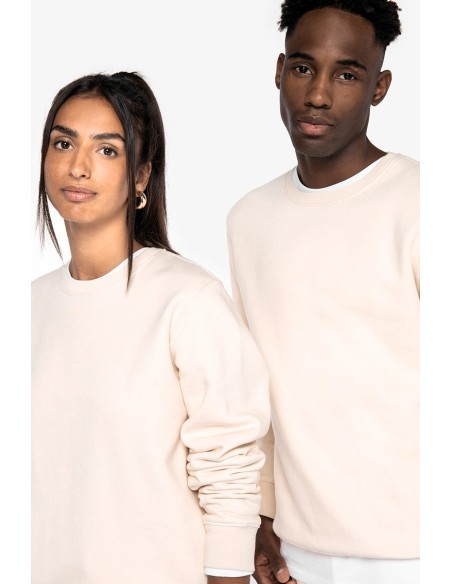 Sweat-shirt écoresponsable à col rond unisexe 