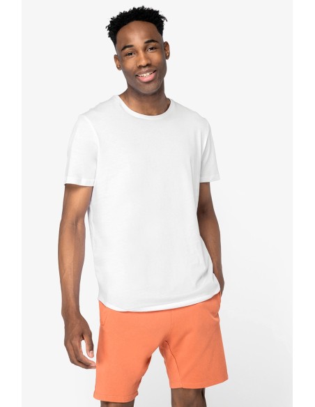 T-shirt écoresponsable bas arrondi homme