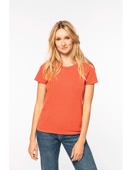 T-shirt écoresponsable délavé femme 