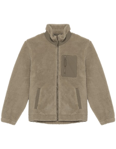 Veste écoresponsable en sherpa unisexe