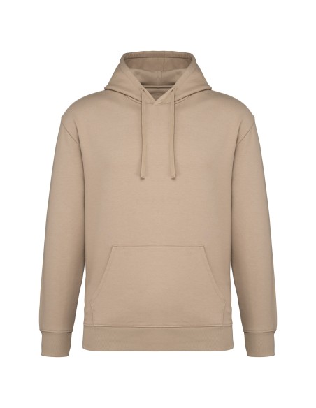 Sweat-shirt écoresponsable à capuche à épaules tombantes molleton gratté unisexe 