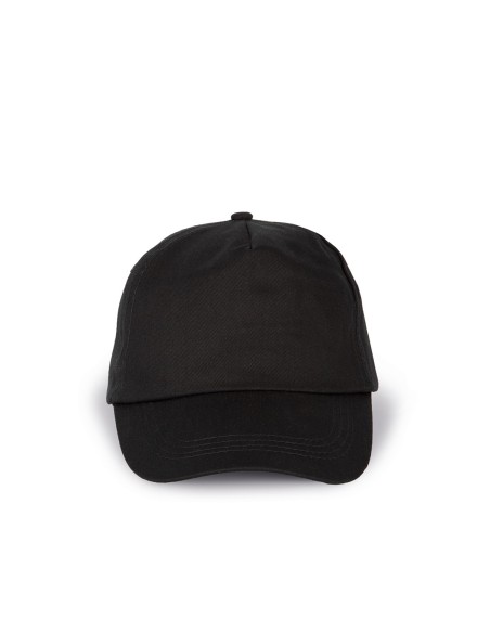 First - Casquette 5 panneaux Colors:Black Size fr:One Size
