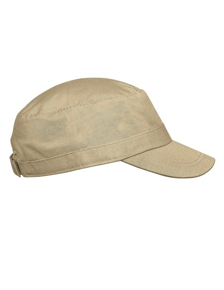Cuba - Casquette 3 panneaux Colors:Beige Size fr:One Size