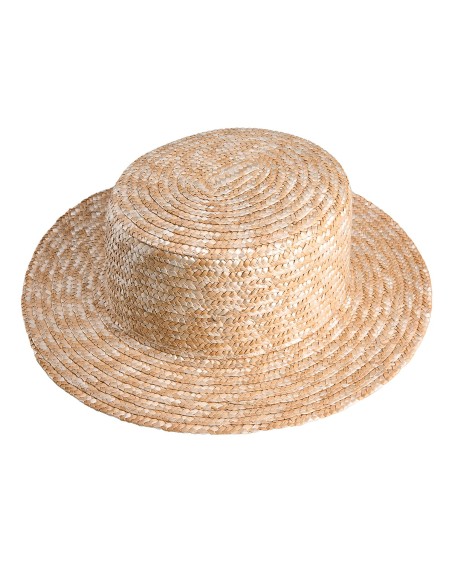Chapeau Canotier Colors:Natural 