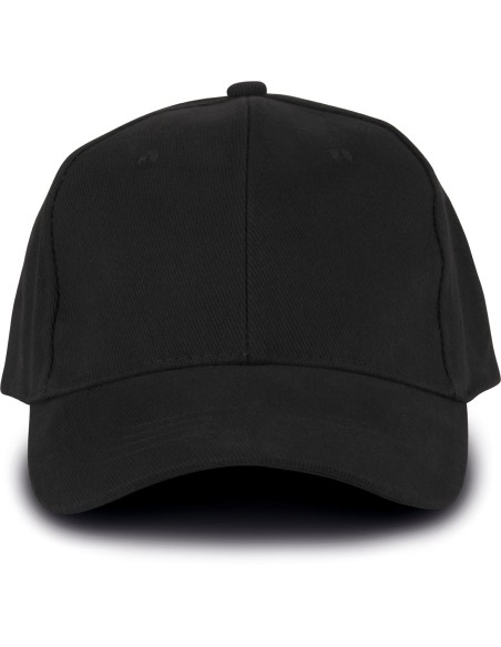 Casquette Oeko-Tex 6 panneaux Colors:Black Size fr:One Size