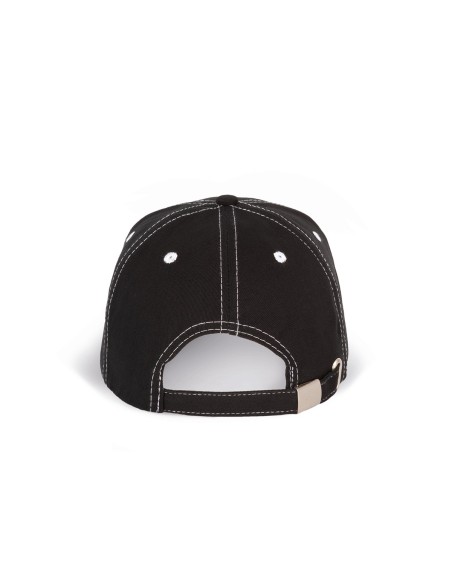 Casquette fashion - 6 panneaux Colors:Black / White Size fr:One Size