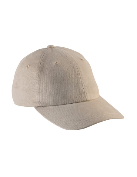 Dad cap - 6 panneaux Colors:Beige Size fr:One Size