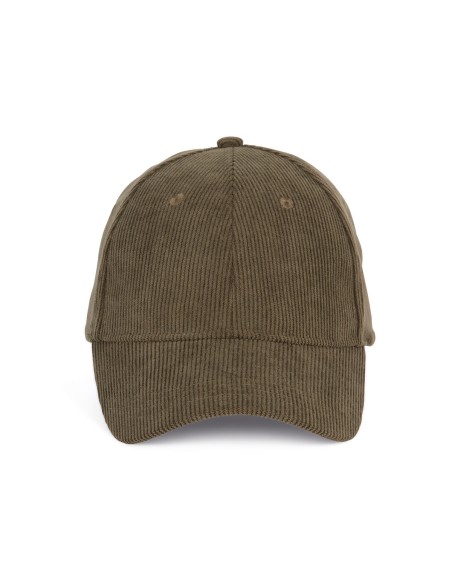 Casquette en velours - 6 panneaux Colors:Dark Olive Size fr:One Size
