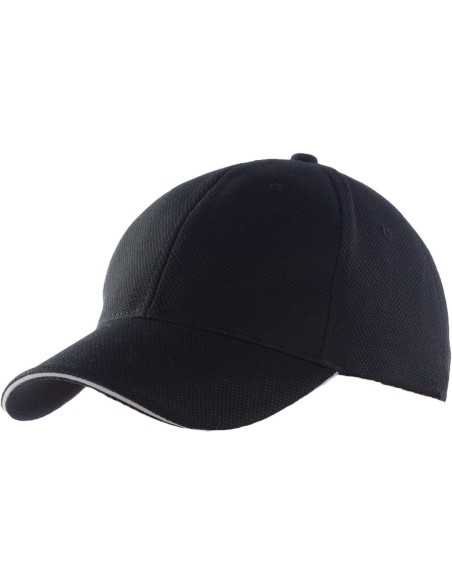 Casquette sport Colors:Black / Grey Size fr:One Size