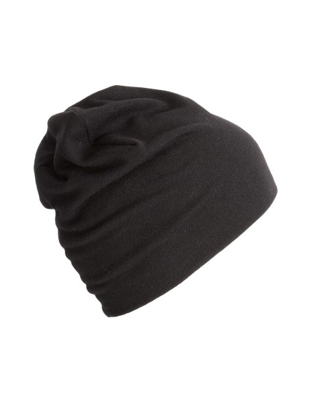 Bonnet tricoté Colors:Black Size fr:One Size