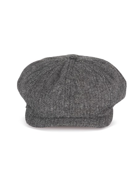 Casquette style newsboy  Colors:Herringbone Grey 