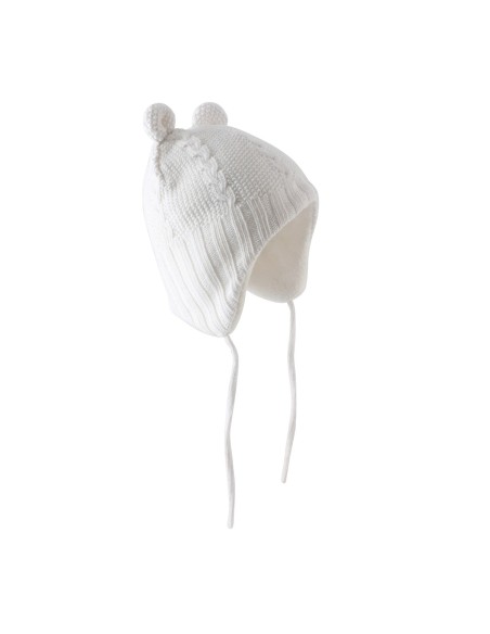 Bonnet pour bébé Colors:White Size fr:24M