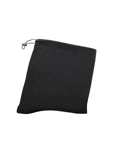 Tour de cou recyclé micropolaire  Colors:Black 