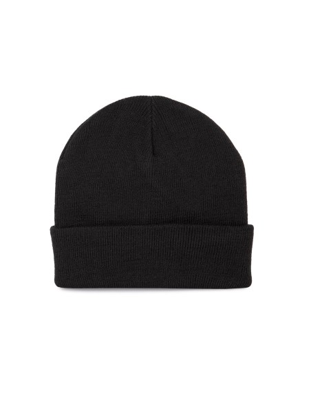 Bonnet recyclé avec doublure Thinsulate™ Colors:Black Size fr:One Size