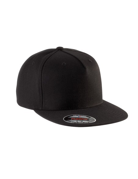 Casquette Flexfit - 5 panneaux Colors:Black 