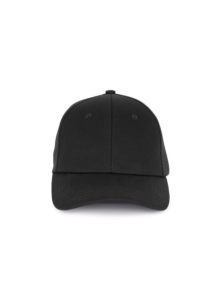 Casquette en coton recyclé - 6 panneaux Colors:Black Size fr:One Size