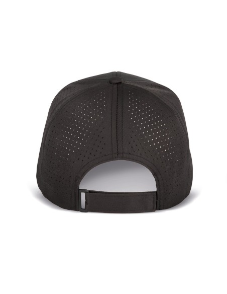 Casquette microperforée - 6 panneaux Colors:Black Size fr:One Size