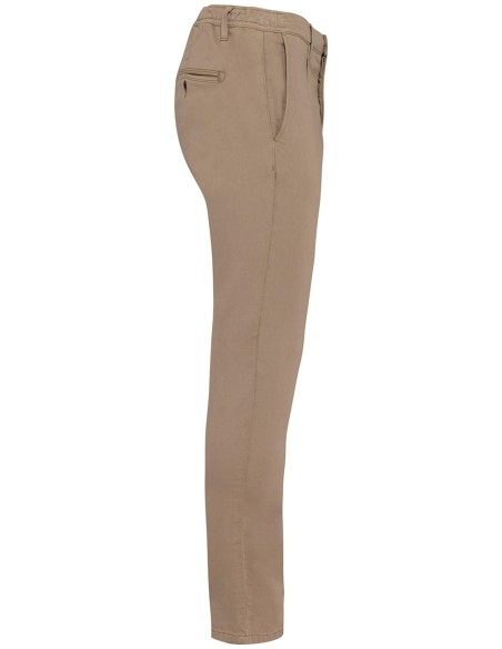 Chino écoresponsable French Terry homme  Colors:Washed Wet Sand 