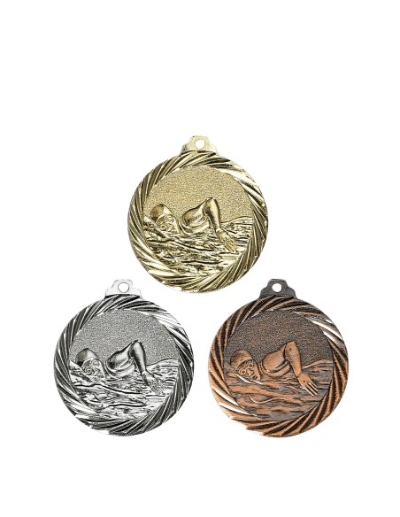 Médaille Ø 32 mm Natation   