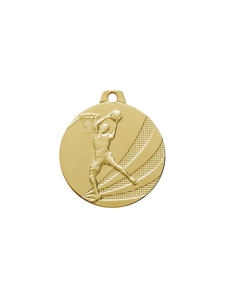 Médaille Ø 40 mm Basket   