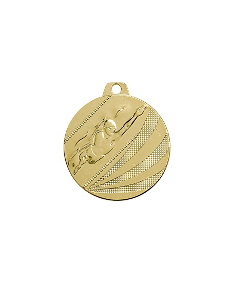 Médaille Ø 40 mm Natation   