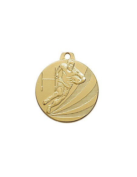 Médaille Ø 40 mm Rugby   