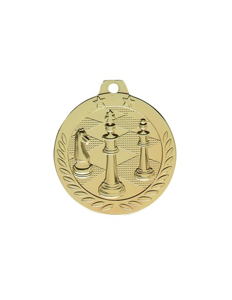 Médaille Ø 40 mm Échecs   