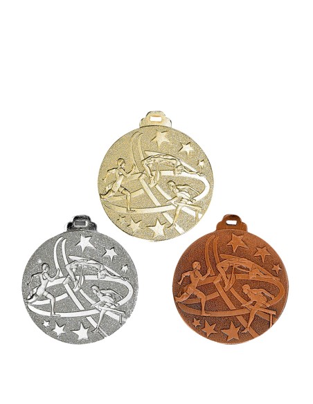 Médaille Ø 50 mm Athlétisme   