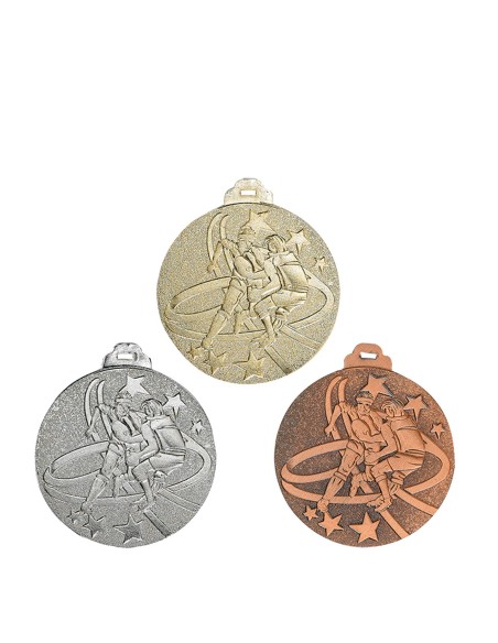 Médaille Ø 50 mm Rugby   