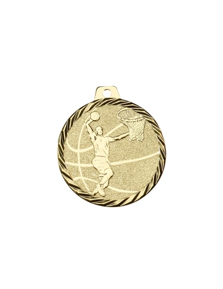 Médaille Ø 50 mm Basket   