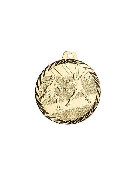Médaille Ø 50 mm Escrime   