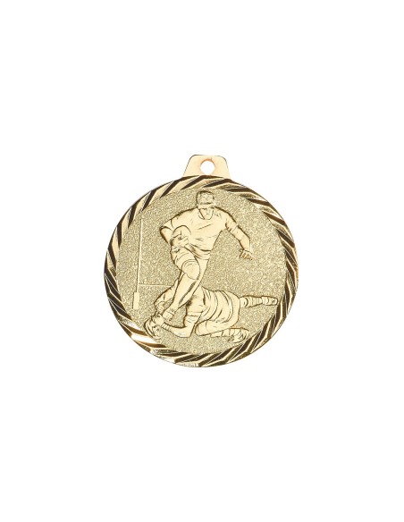 Médaille Ø 50 mm Rugby   