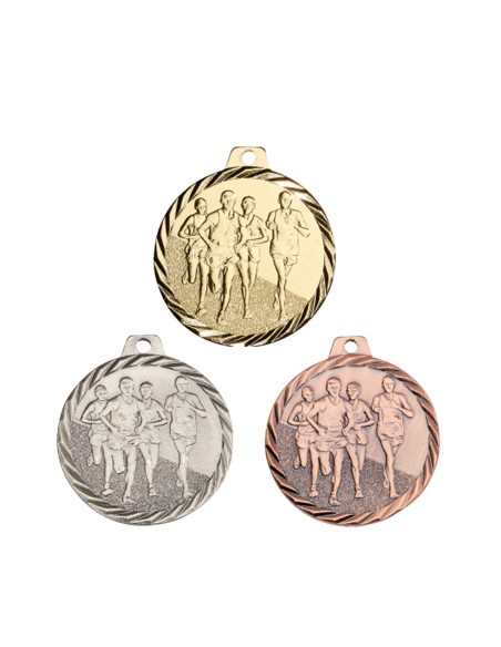 Médaille Ø 50 mm Course à pied   