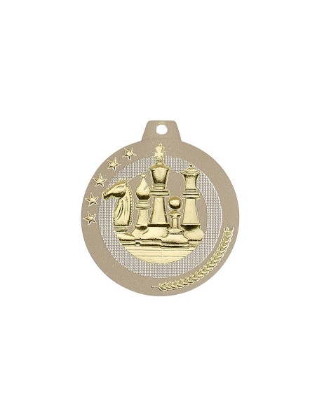 Médaille Ø 50 mm Échecs    