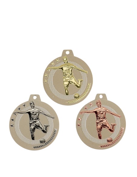 Médaille Ø 50 mm Football   