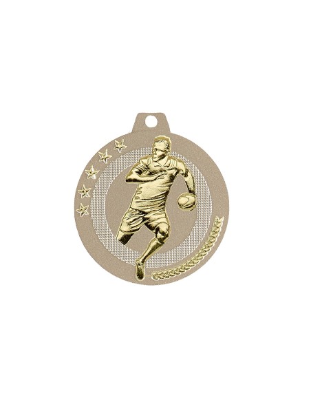 Médaille Ø 50 mm Rugby   