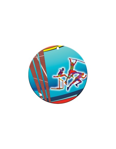 Médaille Ø 70 mm Athlétisme  