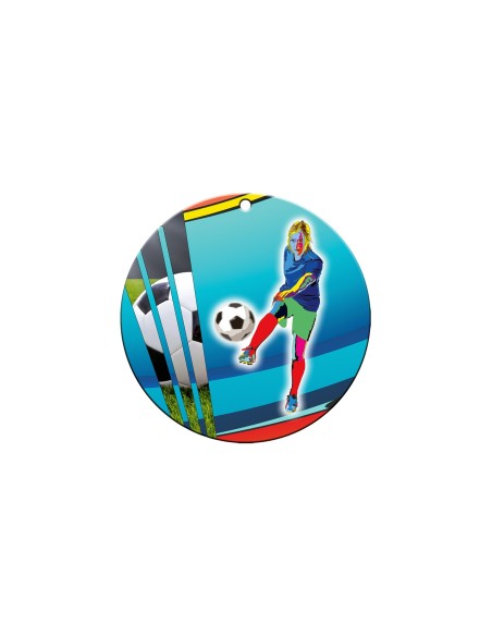 Médaille Ø 70 mm Football  