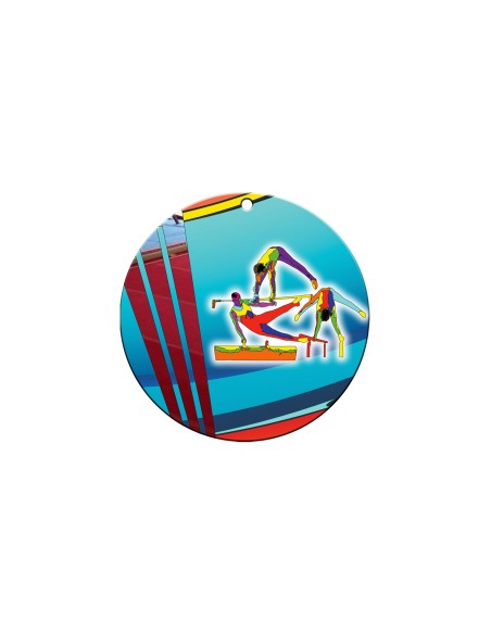 Médaille Ø 70 mm Gymnastique  