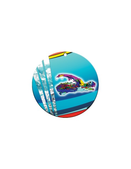 Médaille Ø 70 mm Natation  