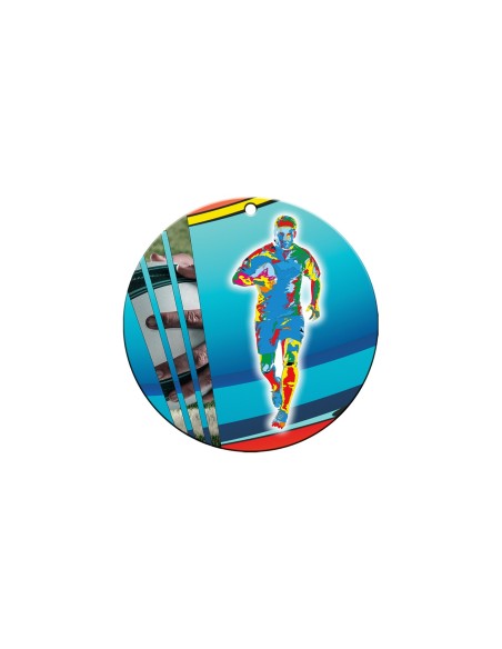 Médaille Ø 70 mm Rugby  