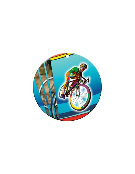 Médaille Ø 70 mm Cyclisme  