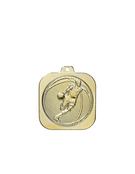 Médaille 35x35 mm Basket   