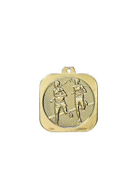 Médaille 35x35 mm Course à pied   