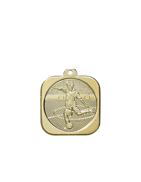 Médaille 35x35 mm Football   