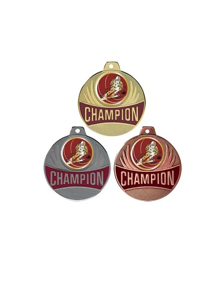 Médaille Ø 50 mm Ski alpin/fond  