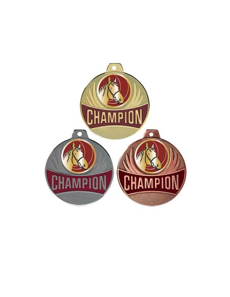Médaille Ø 50 mm Équitation – CX07